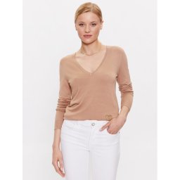 Liu Jo Sweater WF3127 MA18F Bézs Regular Fit