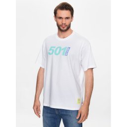Levi's® Póló Graphic 501 87373-0062 Fehér Vintage Fit