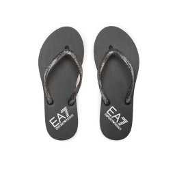 EA7 Emporio Armani Flip-flops XFQ012 XK322 S466 Fekete