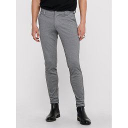 Only & Sons Chinos Mark 22010209 Szürke Slim Fit