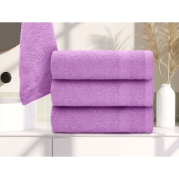 BASIC KICSI 40 x 60 cm világoslila törölköző