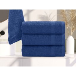 BASIC KICSI 40 x 60 cm sötétkék törölköző