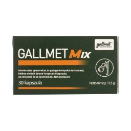 Gallmet Mix bélben oldódó kapszula 30x