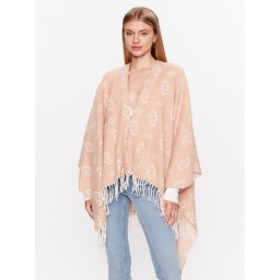 Liu Jo Poncsó 2F3087 T0300 Bézs Relaxed Fit