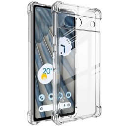 IMAK Szilikon védőburkolat átlátszó Google Pixel 7a telefonhoz