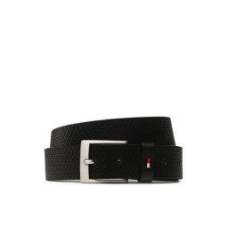 Tommy Hilfiger Férfi öv Adan 3.5 Embossed AM0AM11229 Fekete