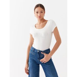 ONLY Póló 15316416 Fehér Slim Fit
