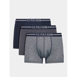 U.S. Polo Assn. 3 darab boxer 80306 Sötétkék