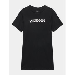 Vans Hétköznapi ruha Chalkboard Relaxed Tee Dress VN000AEJ Fekete Relaxed Fit
