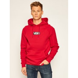 Vans Pulóver Versa Standard VN0A49SN Piros Regular Fit