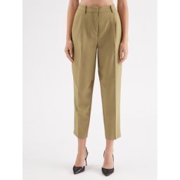 Bruuns Bazaar Szövet nadrág Cindy BBW2393 Zöld Loose Fit