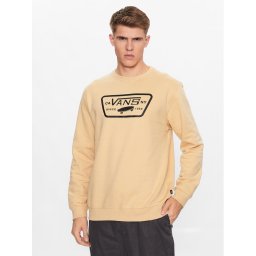 Vans Pulóver Mn Full Patch Crew Ii VN0A45CI Bézs Classic Fit