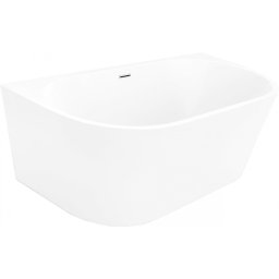 M. Oval Térben álló kád akril przycienna 150 x 75 cm Fehér - 52671507500 Térben álló kád