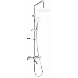 Mexen KX67 komplett Kád-Zuhany szett termosztátos , króm/fehér - 779006791-00 Zuhany szett komplett