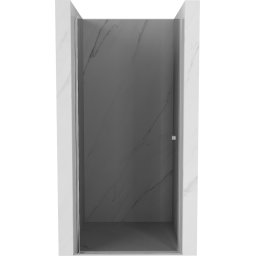 Mexen Pretoria Zuhany ajtó nyíló 70 cm, grafit, króm - 852-070-000-01-40 Nyiló zuhany ajtó