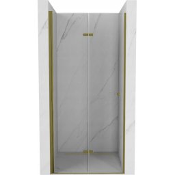 Mexen Lima Zuhanyajtó csukló 70 cm, átlátszó , arany - 856-070-000-50-00 Csukló zuhany ajtó