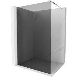 Mexen Kioto Walk-In Zuhanyfal 80 x 200 cm, grafit 8 mm, króm - 800-080-101-01-40 Walk-In Zuhanyfal