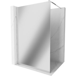 Mexen Kioto Walk-In Zuhanyfal 100 x 200 cm, tükör üveg 8 mm, króm - 800-100-101-01-50 Walk-In Zuhanyfal