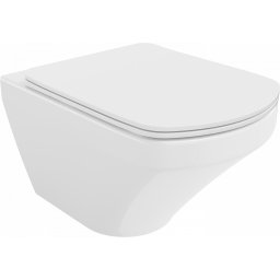 Mexen Vito Perem nélküli fali wc lassú záródásu tetõvel slim, duroplast, fehér - 30174000 Wc