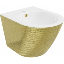 Mexen Lena bidé fali , fehér/ arany arany model - 35224808 Bidé Bidé