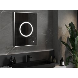 Mexen Koga Led fürdõszobai tükör 60 x 80 cm, LED 6000K, + páramentesít? - 9821-060-080-611-00 Led Tükör
