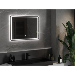 Mexen Zusa Led fürdõszobai tükör 120 x 80 cm, LED 6000K, + páramentesít? - 9808-120-080-611-00 Led Tükör