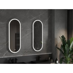 Mexen Bono Led fürdõszobai tükör 45 x 120 cm, LED 6000K, + páramentesít? - 9816-045-120-611-00 Led Tükör