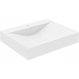 Mexen Poli mosdó pultra helyezhetõ kompozit 1/O 60 x 48 cm, fehér - 23026001 Pultra építhető
