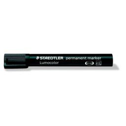 STAEDTLER Alkoholos marker, 2 mm, kúpos, STAEDTLER "Lumocolor(R) 352", fekete