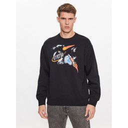Levi's® Pulóver Graphic 38712-0213 Fekete Relaxed Fit