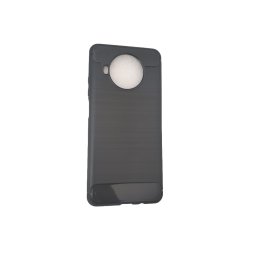 Xiaomi Mi 10T Lite Carbon fekete szilikon tok
