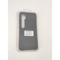 Xiaomi Mi Note 10/ 10 Pro Fekete szilikon tok