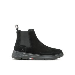 Tommy Hilfiger Bokacsizma Premium Th Suede Hybrid Chelsea FM0FM04683 Fekete