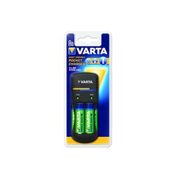 Varta Pocket Easy Energy + 4db 2600mAh akkumulátor töltő