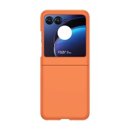 PLASTIC Műanyag védőburkolat Motorola Razr 40 Ultra narancs