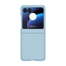 PLASTIC Műanyag védőburkolat Motorola Razr 40 Ultra világoskék