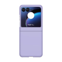PLASTIC Műanyag védőburkolat Motorola Razr 40 Ultra lila