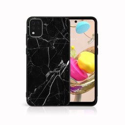 PROTEMIO MY ART Védőburkolat LG K42 BLACK MARBLE (142) készülékhez