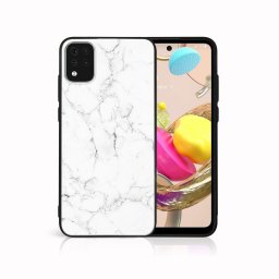 PROTEMIO MY ART Védőburkolat LG K42 WHITE MARBLE (144) készülékhez