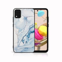 PROTEMIO MY ART Védőburkolat LG K42 LIGHT BLUE (149) telefonhoz