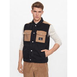 Calvin Klein Jeans Mellény J30J323388 Fekete Regular Fit