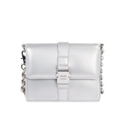 Tommy Jeans Táska Tjw Item Crossover Metallic AW0AW14971 Ezüst