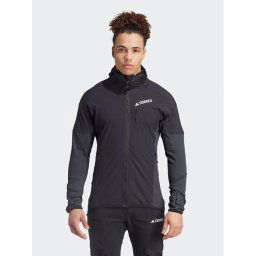 adidas Polár kabát IB1860 Fekete Slim Fit