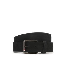 Tommy Hilfiger Férfi öv Casual 3.5 Nubuck AM0AM11233 Fekete