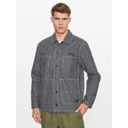 Vans Átmeneti kabát Hickory Stripe Drill Chore Coat VN0008G2 Bordó Regular Fit