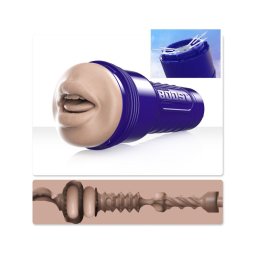 Fleshlight Boost Blow - élethű száj maszturbátor (natúr)