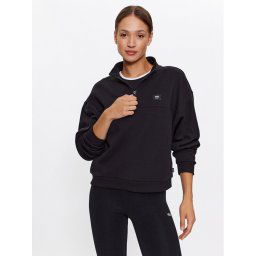Vans Pulóver Leighton Mock Neck Fleece VN000A5V Fekete Regular Fit