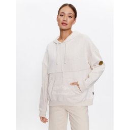 Vans Pulóver Flip It Hoodie VN000A6D Ekru Regular Fit