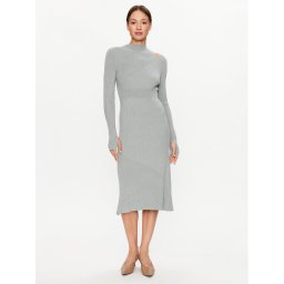 Calvin Klein Kötött ruha K20K205780 Szürke Regular Fit