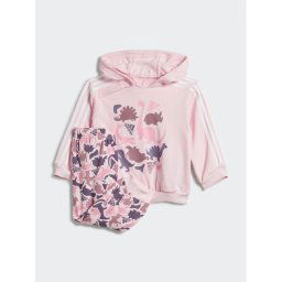adidas Melegítő ruha szett Dino Camo Allover Print French Terry Jogger Set IK8330 Rózsaszín